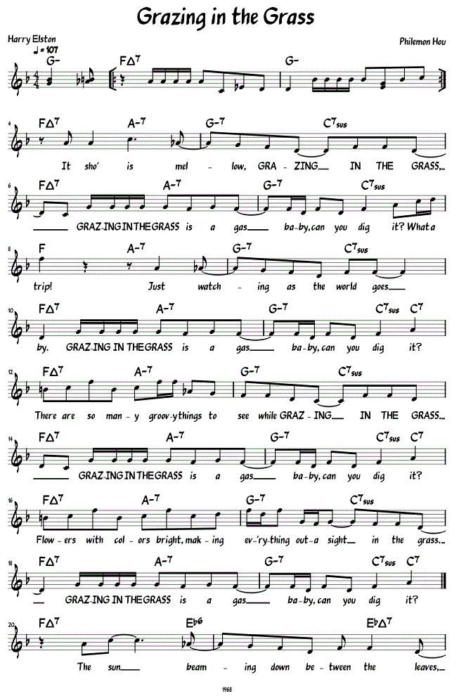 Sheet Music